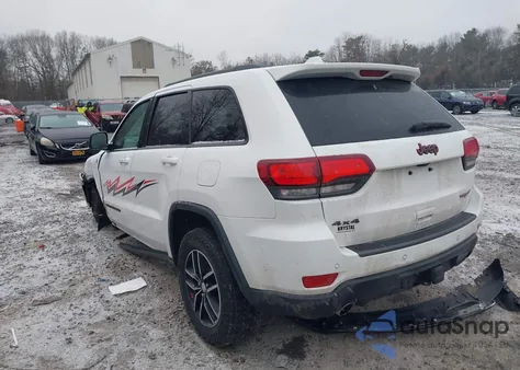 2018 Jeep Grand Cherokee Trailhawk 4X4 z USA, uszkodzony, nr VIN 1C4RJFLG0JC317955